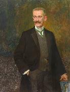 Heinrich Hellhoff Portrait Geheimrat Jungel Spain oil painting artist